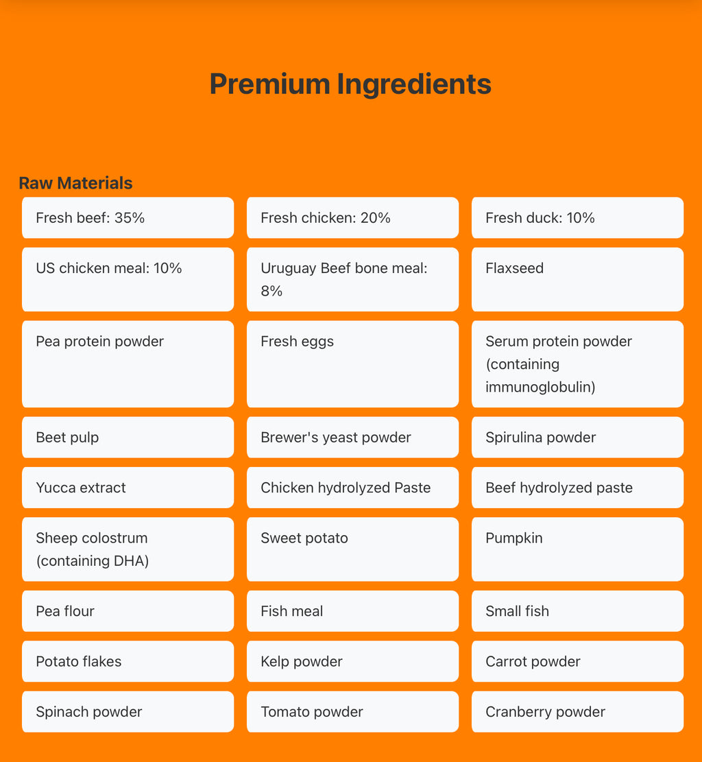 High-End Organic Dry Dog Food: Grain-Free, High Protein, Low Fat | Health-Boosting Nutrients for Active Dogs