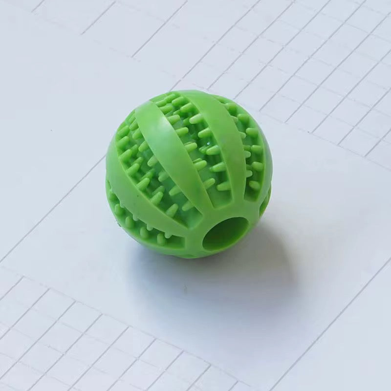 Natural Rubber Dog Puzzle Toy Ball