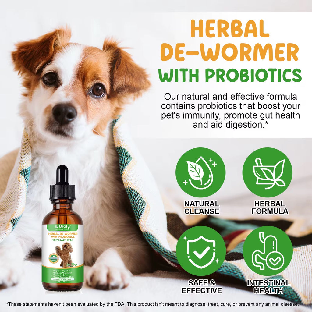 Worafy Herbal Dog Dewormer