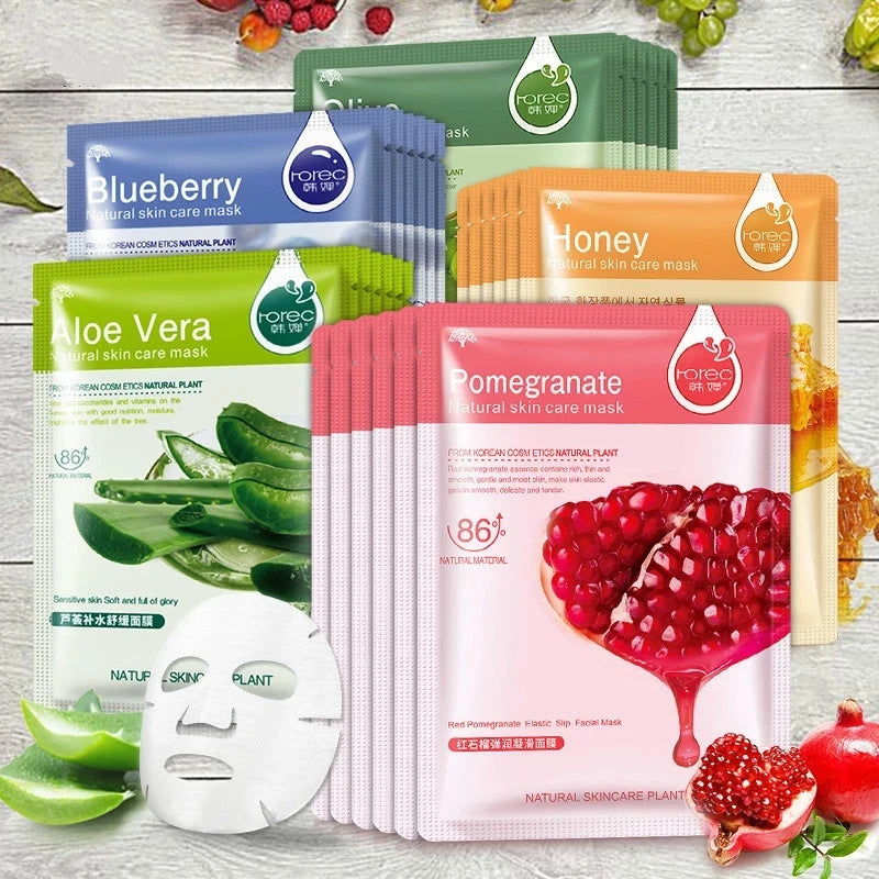 Natural Fruit Face Mask - Moisturizing Sheet Masks for Kenya