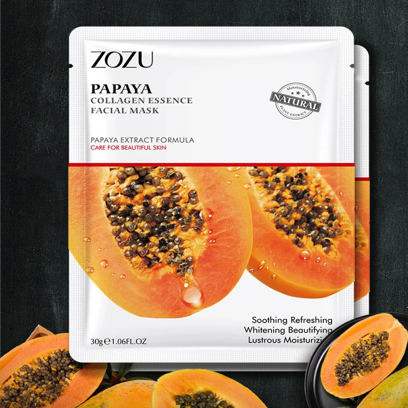 Natural Fruit Face Mask - Moisturizing Sheet Masks for Kenya