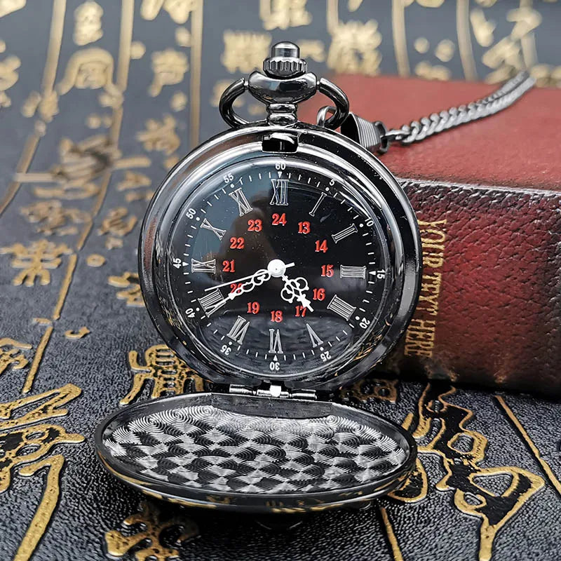 Best Gift Quartz Pocket Watch Chain To My Son Necklace Fob Watches Men Children's Day Kids Boy Gift Present Reloj De Bolsillo