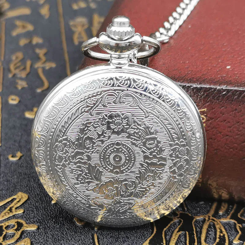 Best Gift Quartz Pocket Watch Chain To My Son Necklace Fob Watches Men Children's Day Kids Boy Gift Present Reloj De Bolsillo