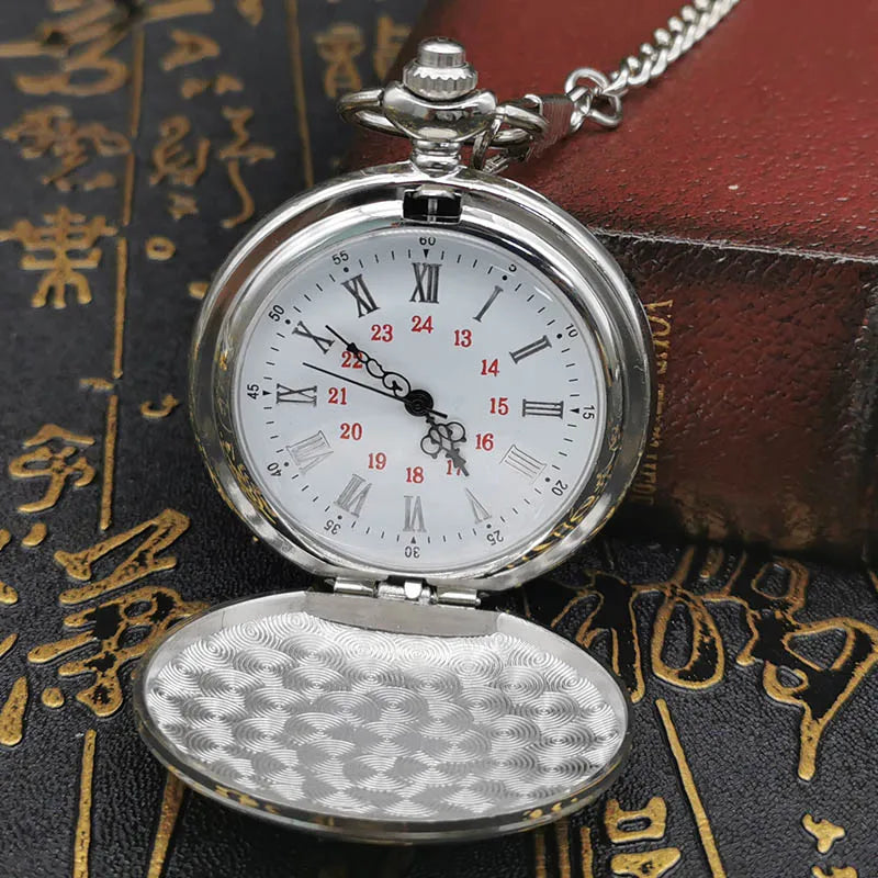 Best Gift Quartz Pocket Watch Chain To My Son Necklace Fob Watches Men Children's Day Kids Boy Gift Present Reloj De Bolsillo