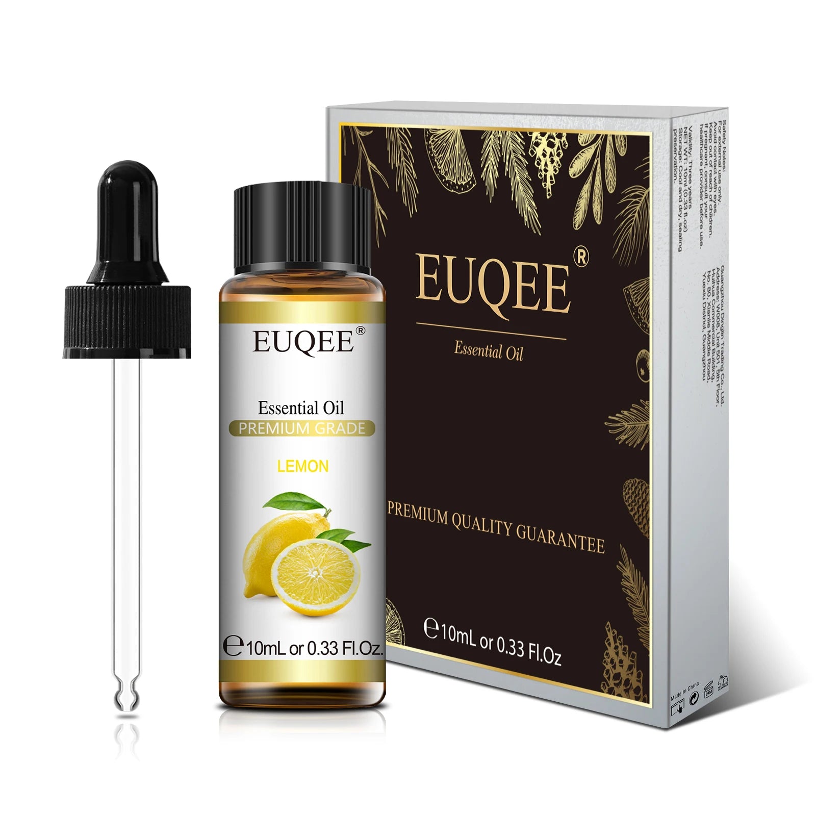 EUQEE 10ml Pure Natural Essential Oil Blue Tansy Cardamom Lime Palo Santo Honeysuckle Eucalyptus Patchouli Citronella Aroma Oil