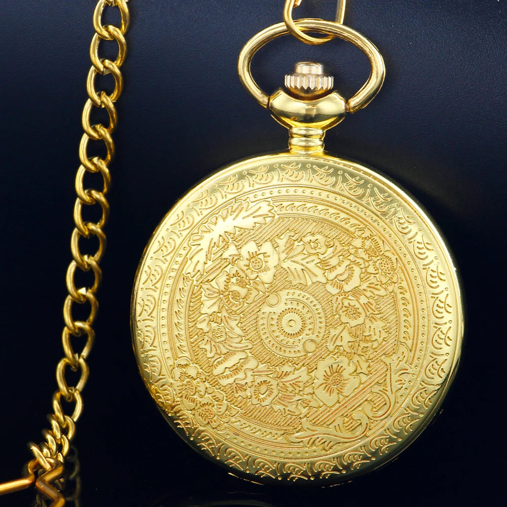Best Gift Quartz Pocket Watch Chain To My Son Necklace Fob Watches Men Children's Day Kids Boy Gift Present Reloj De Bolsillo