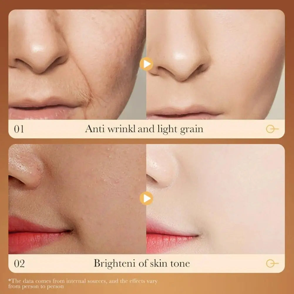 SADOER 24K Gold Collagen Face Cream Pearl Moisturizing Brightening Hydrating Firming Facial Cream Skin Care