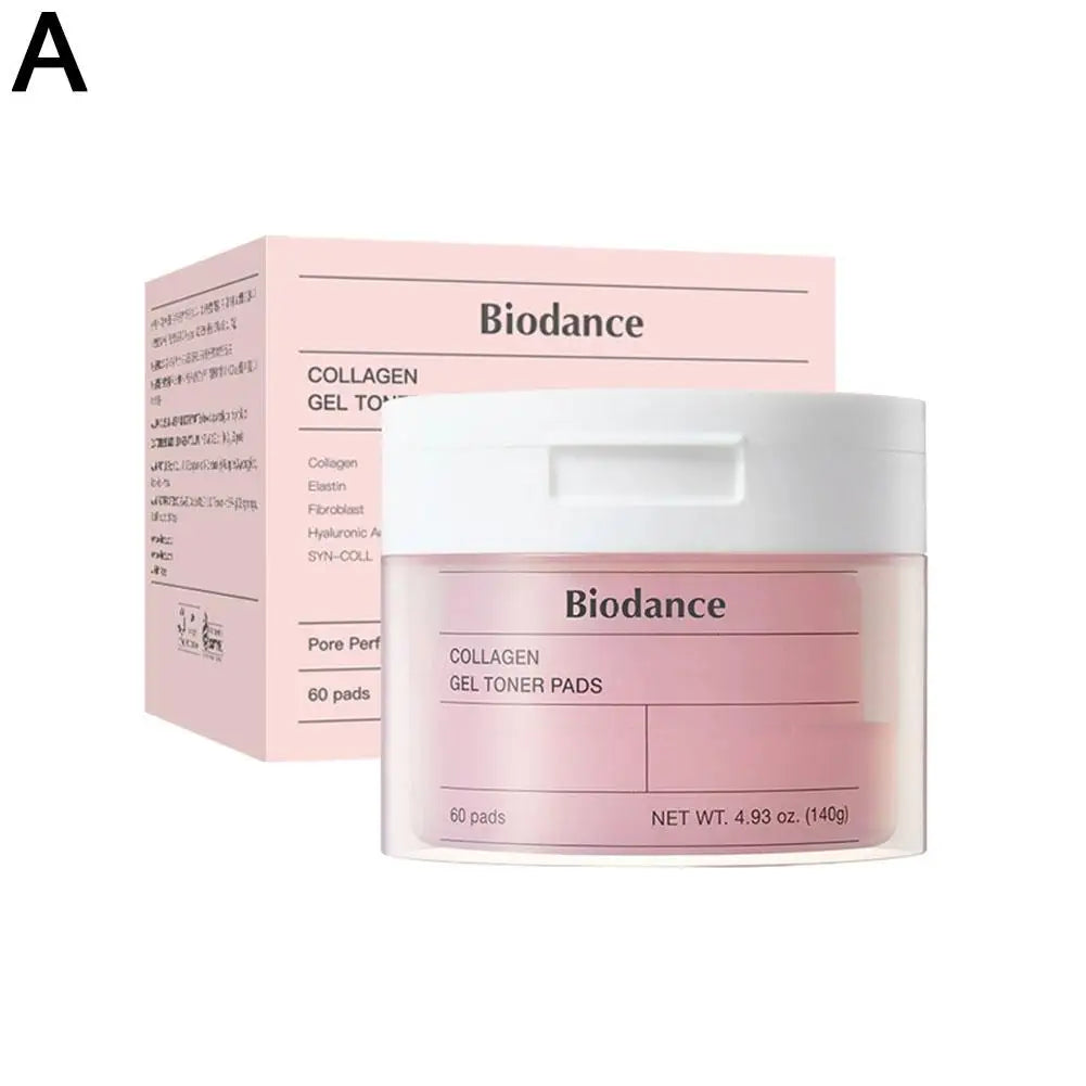 Biodance Collagen Fade Fine Lines Pad Brightening Skin Tone Improve Facial Toner Firming Pore Moisturizing Toner Face Skin Care