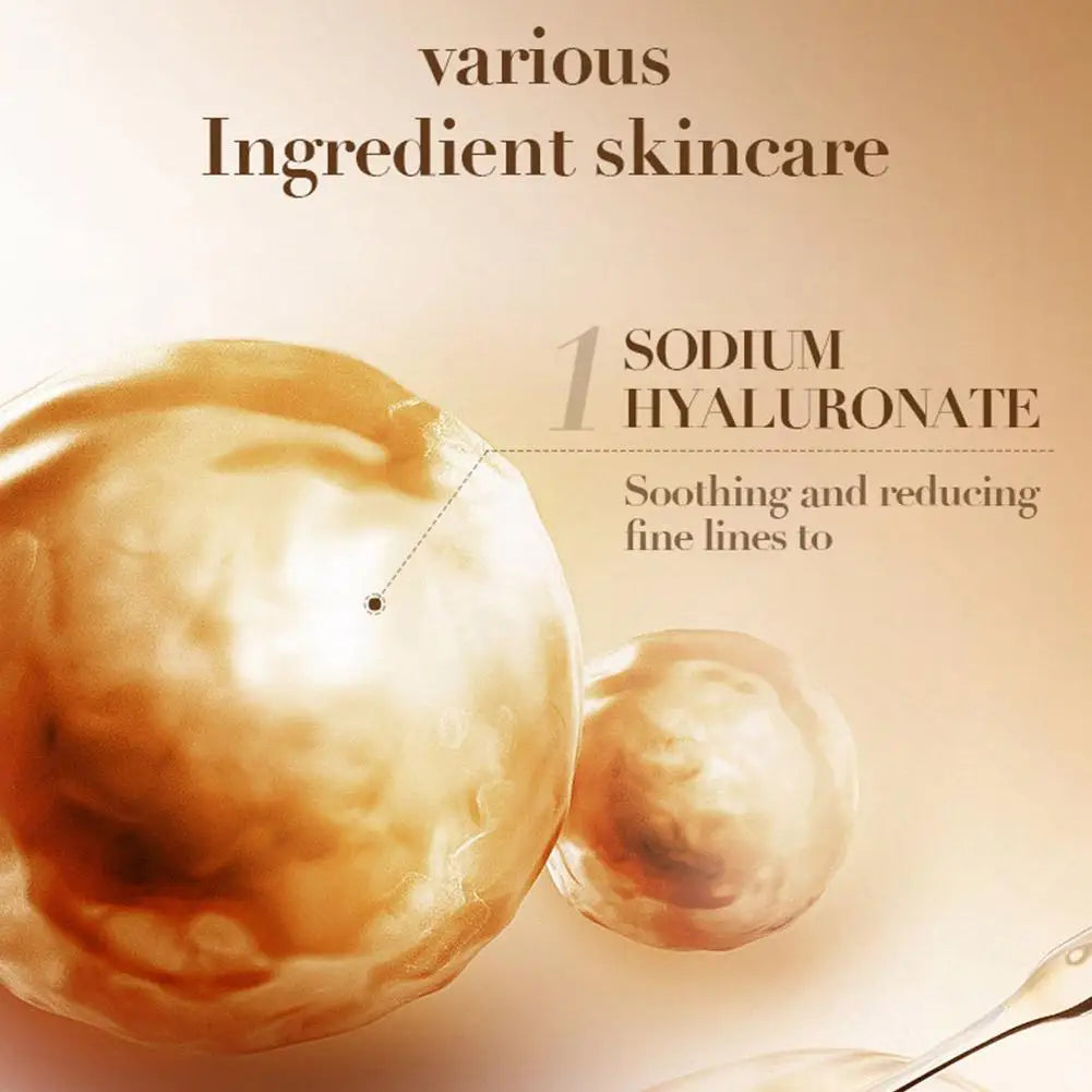 SADOER 24K Gold Collagen Face Cream Pearl Moisturizing Brightening Hydrating Firming Facial Cream Skin Care