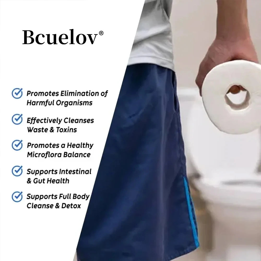 Colon Cleanser Detox Supplement - Bowel Cleansing & Probiotics - Natural Digestion, Constipation & Bowel Relief, Bowel Health