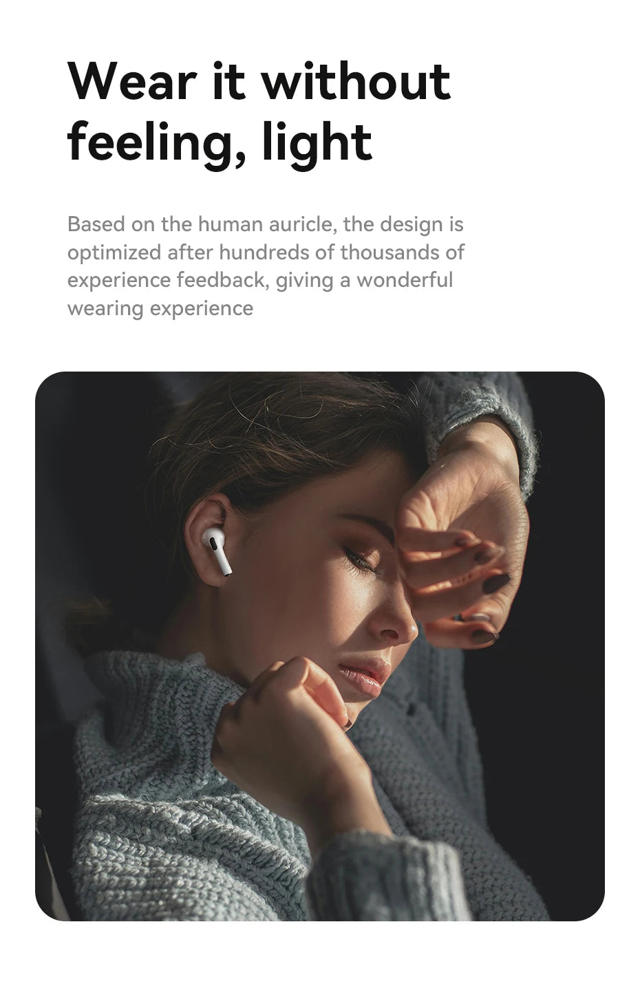 HOCO EW60 TWS Bluetooth Wireless Headphones - Waterproof Touch Control Earbuds with HD Mic for Smartphones