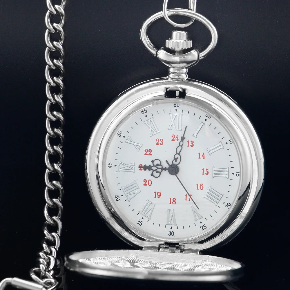 Best Gift Quartz Pocket Watch Chain To My Son Necklace Fob Watches Men Children's Day Kids Boy Gift Present Reloj De Bolsillo