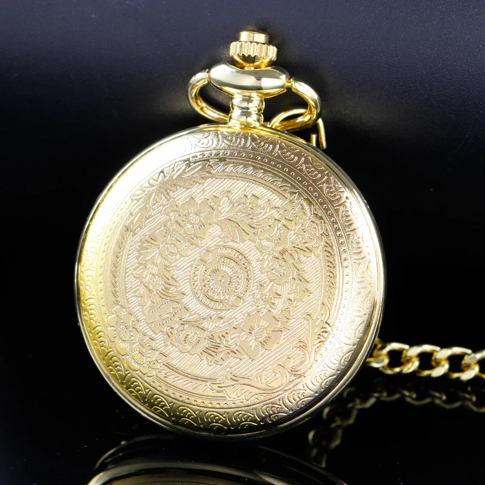 Best Gift Quartz Pocket Watch Chain To My Son Necklace Fob Watches Men Children's Day Kids Boy Gift Present Reloj De Bolsillo