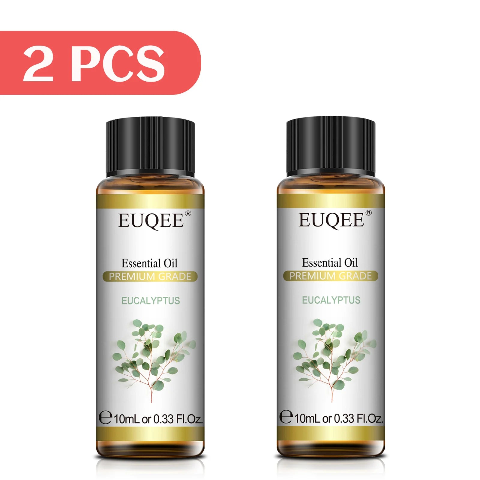 EUQEE 10ml Pure Natural Essential Oil Blue Tansy Cardamom Lime Palo Santo Honeysuckle Eucalyptus Patchouli Citronella Aroma Oil