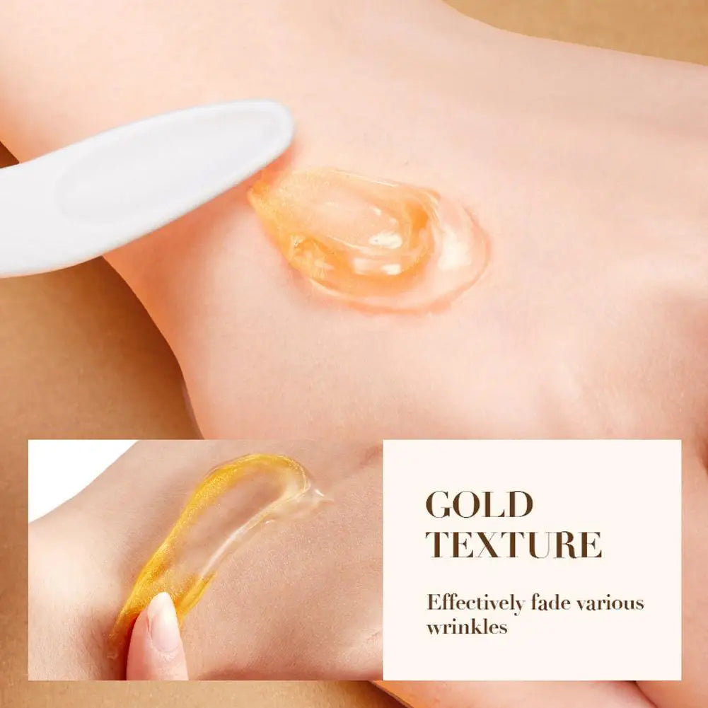 SADOER 24K Gold Collagen Face Cream Pearl Moisturizing Brightening Hydrating Firming Facial Cream Skin Care