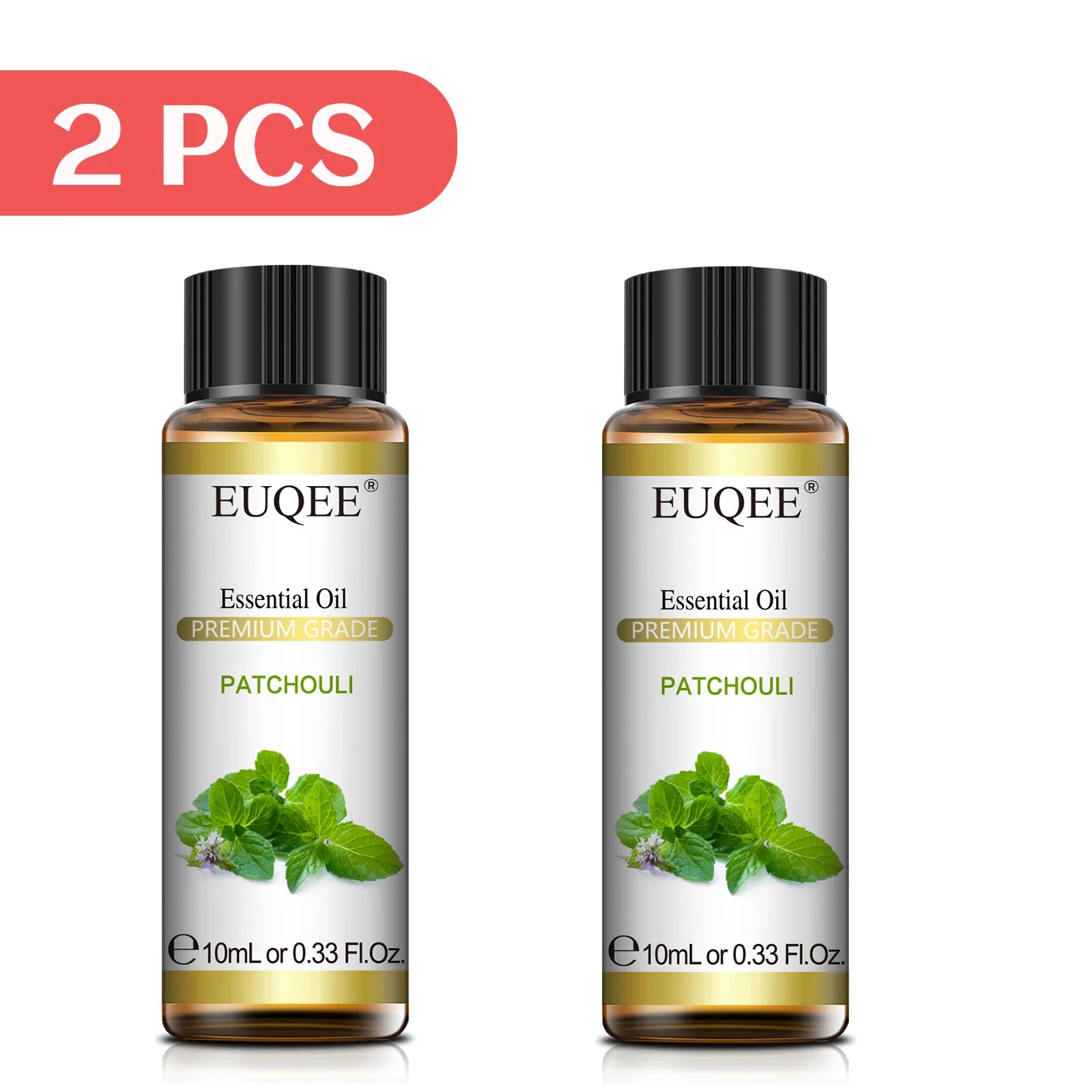 EUQEE 10ml Pure Natural Essential Oil Blue Tansy Cardamom Lime Palo Santo Honeysuckle Eucalyptus Patchouli Citronella Aroma Oil