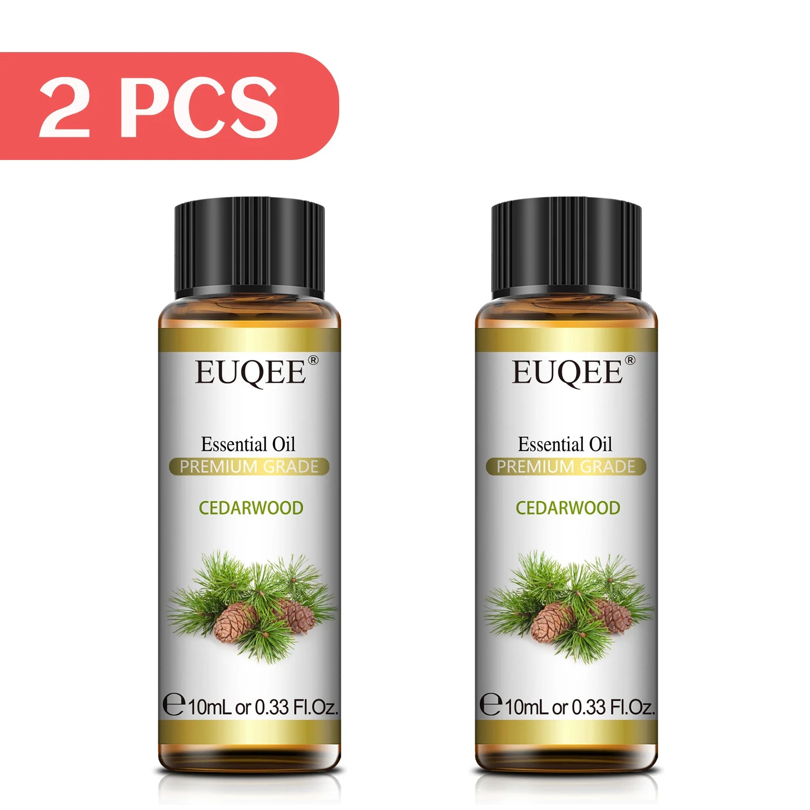 EUQEE 10ml Pure Natural Essential Oil Blue Tansy Cardamom Lime Palo Santo Honeysuckle Eucalyptus Patchouli Citronella Aroma Oil