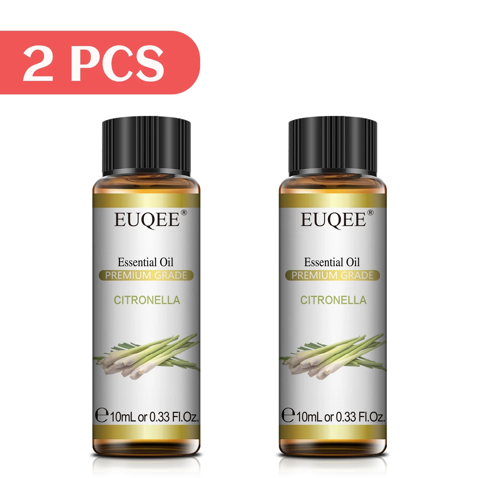EUQEE 10ml Pure Natural Essential Oil Blue Tansy Cardamom Lime Palo Santo Honeysuckle Eucalyptus Patchouli Citronella Aroma Oil